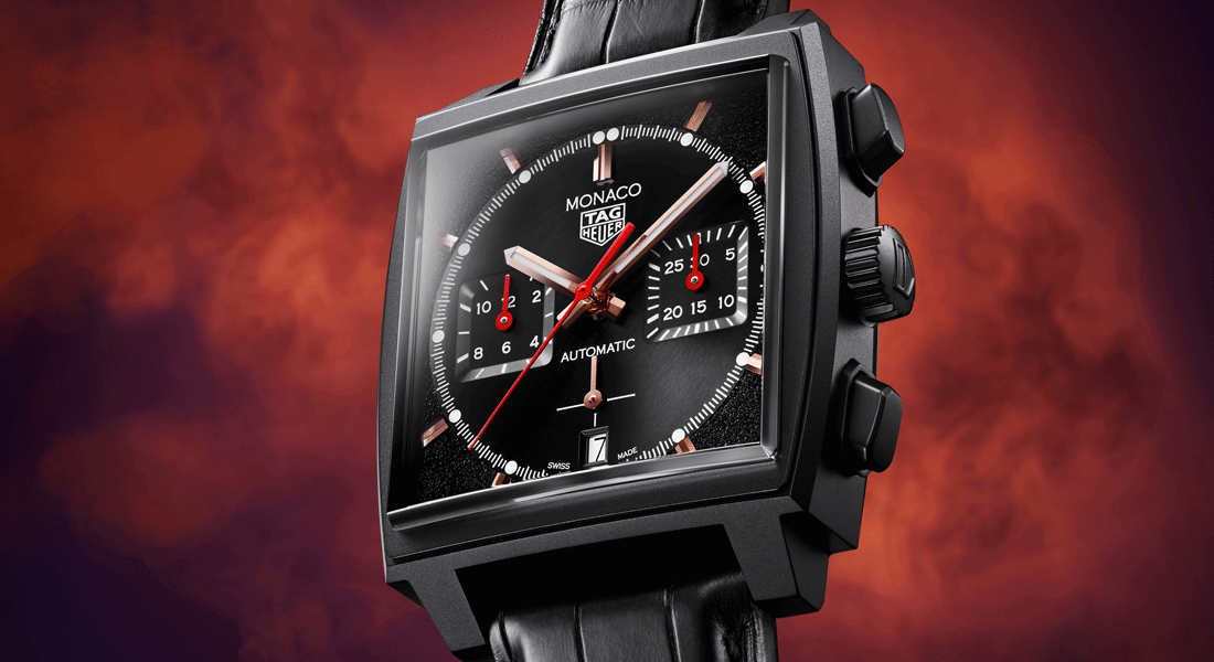 Montre TAG Heuer Monaco Noir